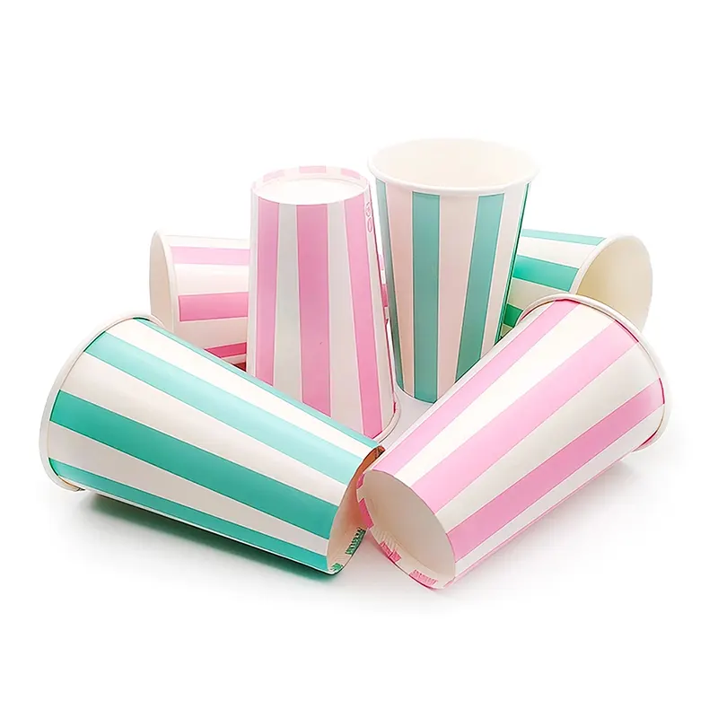 Gobelet en papier Ice Cola à paroi simple de 16 oz