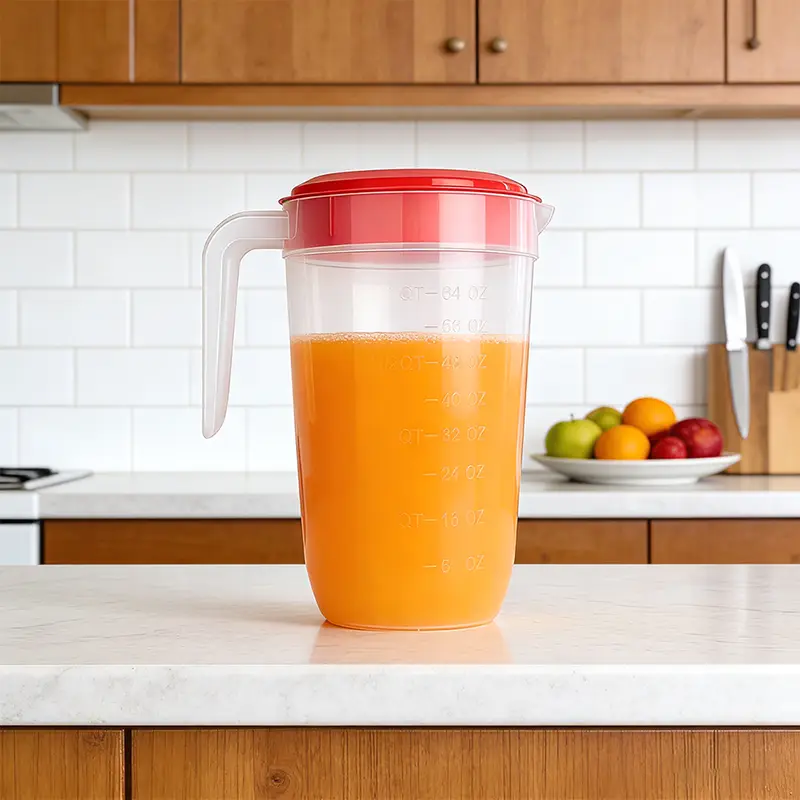 Pichet en plastique commercial 2L PP pour magasins de boissons