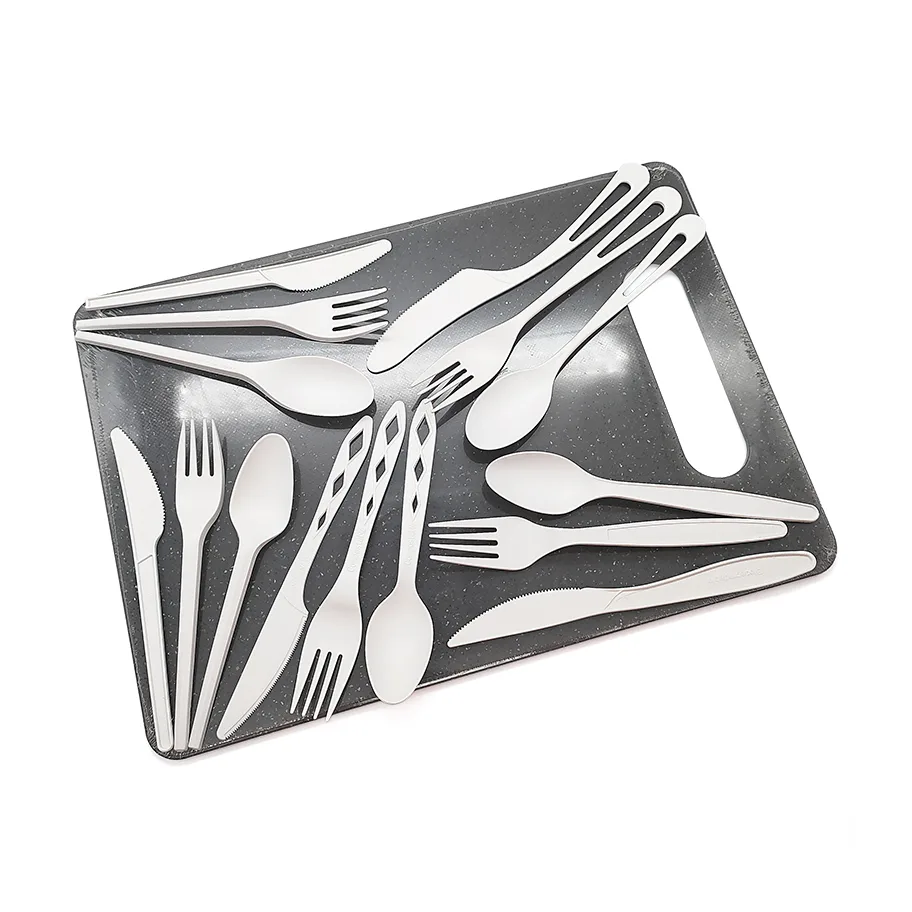 Eco-friendly Droplet-shaped Plastic Cutlery